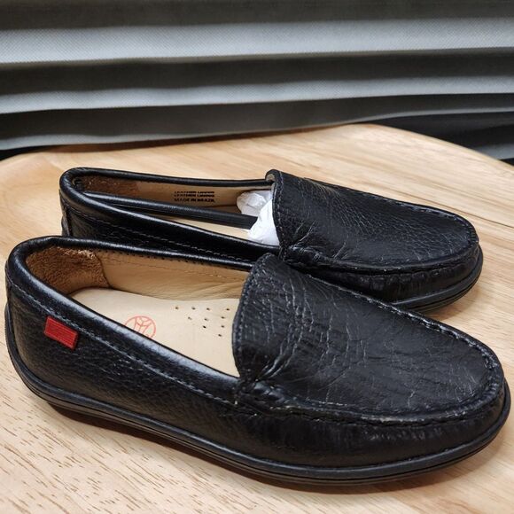 Marc Joseph Black Leather Loafers – Little Kids 10.5 - Unworn - Picture 1 of 7